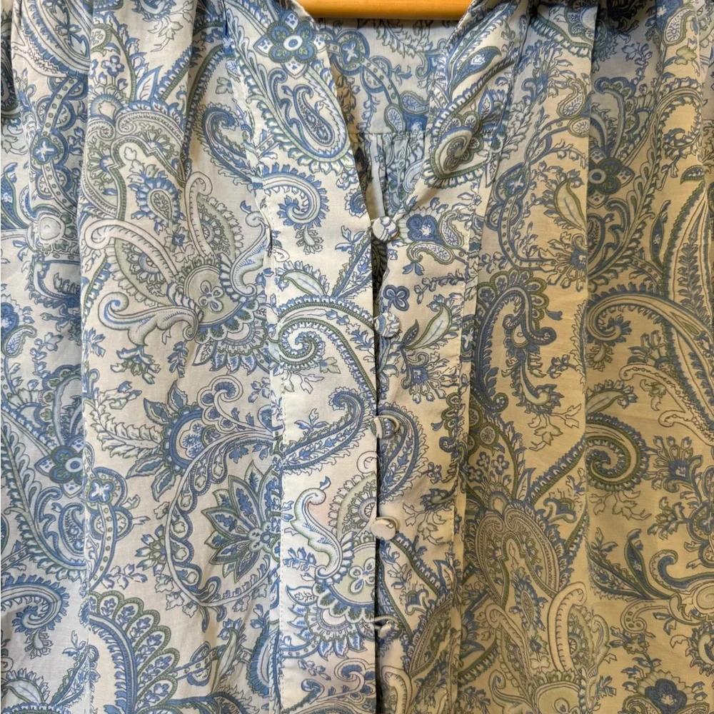 Ann Taylor| flowy Blouse| size M | boho, workwear - Picture 4 of 7